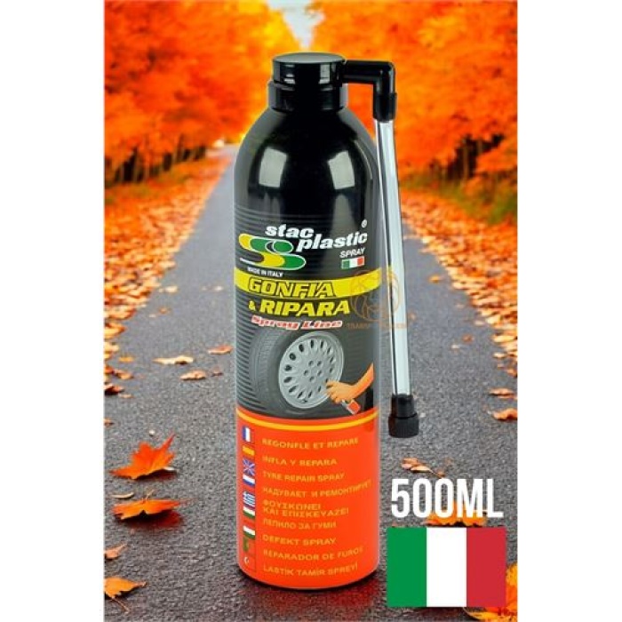 TransForMacion Stac Italy Lastik Tamir Köpüğü Lastik Tamir ve Şişirici Sprey 500 ml 425180