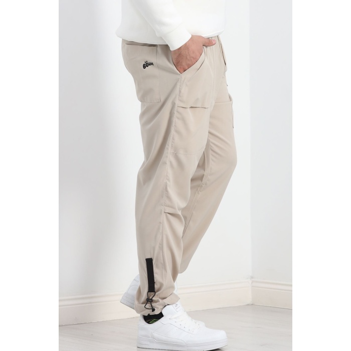 Paraşüt Kumaş Jogger Alt Taş - 19377.1874.