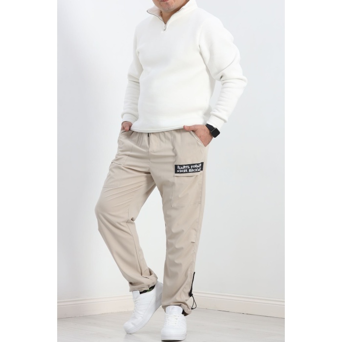 Paraşüt Kumaş Jogger Alt Taş - 19377.1874.