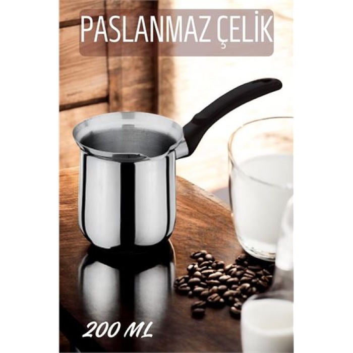 TransForMacion Mini Paslanmaz Çelik Cezve 200 ml 721060