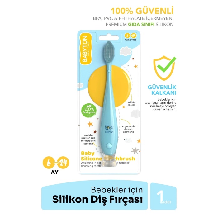 Babyton Silikon Diş Fırçası