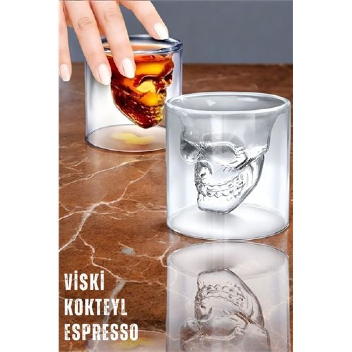 ModaCar 4 ADET Shot Bardağı Viski Kokteyl Espresso 720101