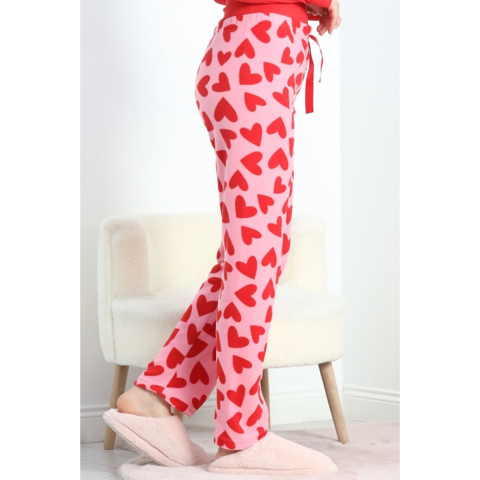 Polar Kumaş Pijama Altı Pembe - 20789.1287.