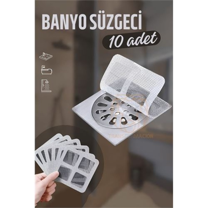 ModaCar Banyo Gider Süzgeci 10 ADET