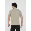 Unisex Bisiklet Yaka Slim fit T-Shirt- Açık Yeşil