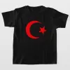 Unisex Çocuk Baskılı T-Shirt - Siyah