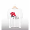 19 Mayıs 20/1 Baskılı T-shirt - Beyaz