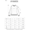 Erkek Yarım Fermuarlı Oversize Baskılı SweatShirt - Beyaz