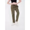 Unisex Üç İplik Basic Eşofman Pantolon - Hakİ