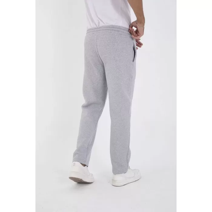 Unisex Üç İplik Basic Eşofman Pantolon - Gri