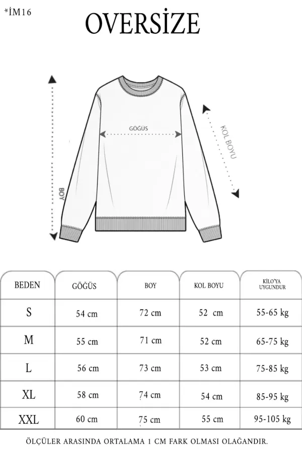 Unisex Üç İplik Parçalı Yakalı SweatShirt - Yeşil