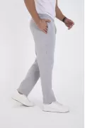 Unisex Üç İplik Basic Eşofman Pantolon - Gri