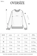 Unisex Üç İplik Parçalı Yakalı SweatShirt - Yeşil