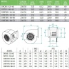 Fanexfan DRBTMS 140-60 Dıştan Rotorlu Radyal Havalandırma Fanı (580 m³) Monofaze