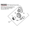 Ridgid R92437 Model 915 1¼- 2½ Yiv Açma Silindiri Seti