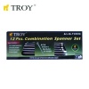 Troy 21512 Kombine Anahtar Takımı (12 Parça, 6-22mm)