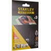 Stanley STA39122 80Kum FATMAX Mesh Mouse Zımpara Kağıdı (3 Adet)