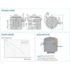 Sanihydro Sanifos 610 Çift Pompalı 2 Ünite Trifaze Foseptik Vortex Öğütücü ve Tahliye İstasyonu 610 Lt.