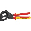 Knipex 95 36 315A Cırcır Mekanizmalı VDE Kablo Kesici