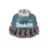 Makita D-24131 Kaynak Temizlik Burma Telli Konik Çanak Fırça 75xM14x2mm