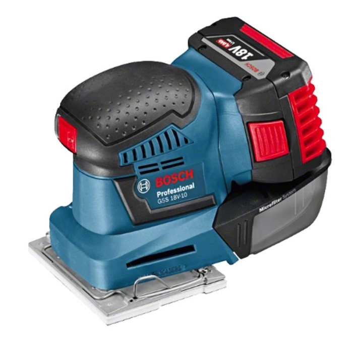 Bosch GSS 18V-10 18V 5.0Ah Akülü Titreşimli Zımpara