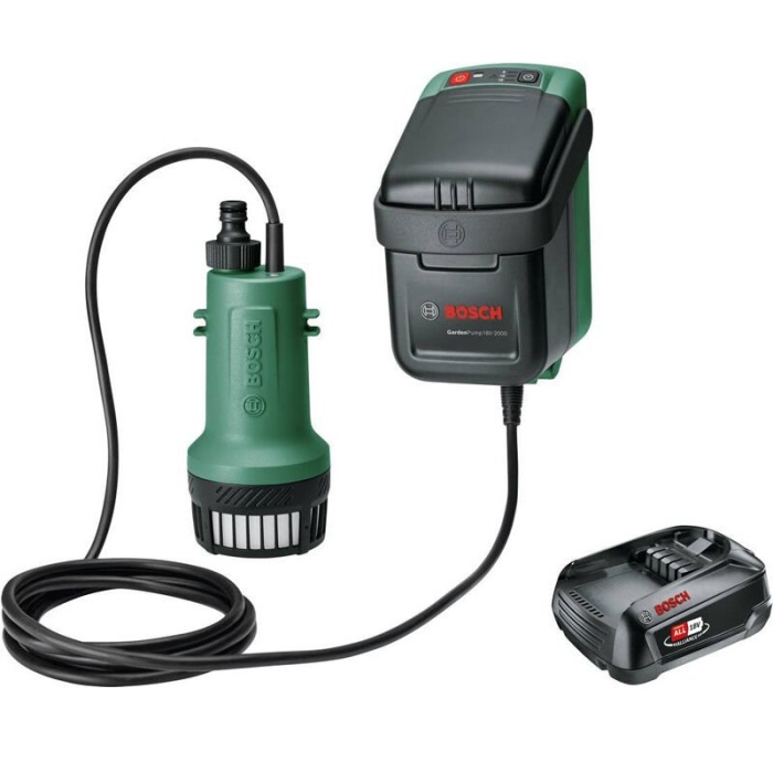 Bosch GardenPump 18V 2.0 Bar Akülü Bahçe Pompası