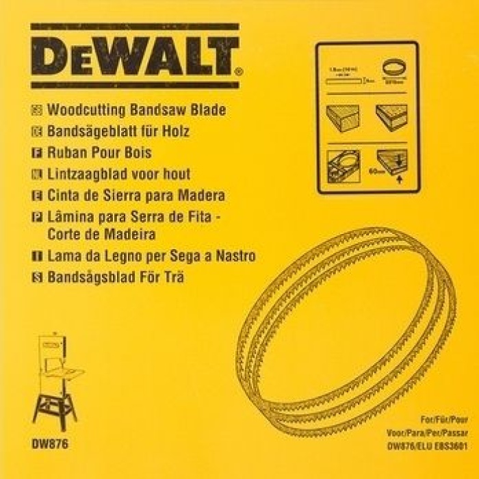 Dewalt DT8474 Bant Testeresi