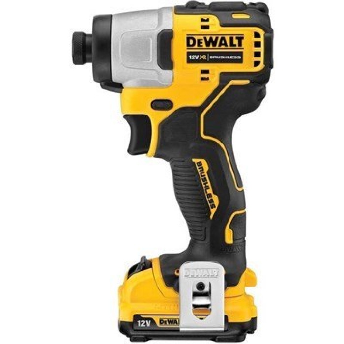 Dewalt DCF801D2 12V 2.0Ah Lı-Ion Çift Akülü Kömürsüz Darbeli Tornavida