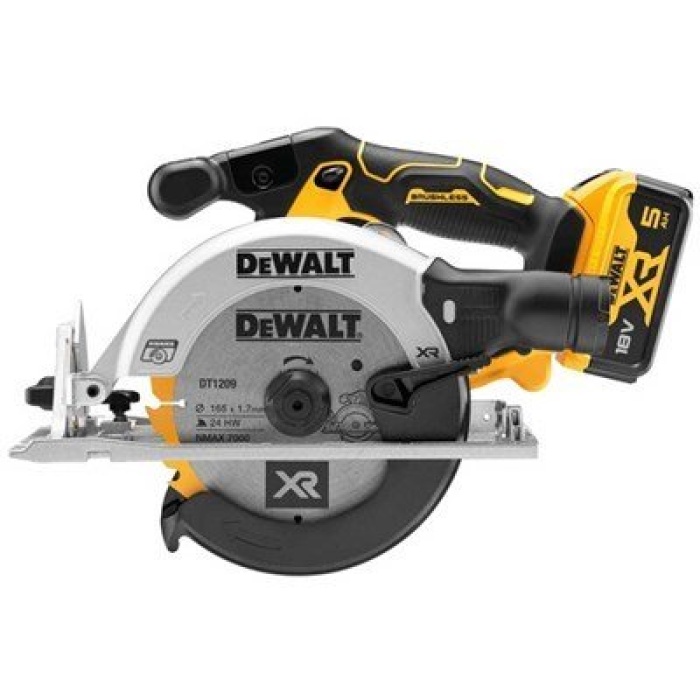 Dewalt DCS565P2 18V 5Ah Çift Akülü Kömürsüz Daire Testere