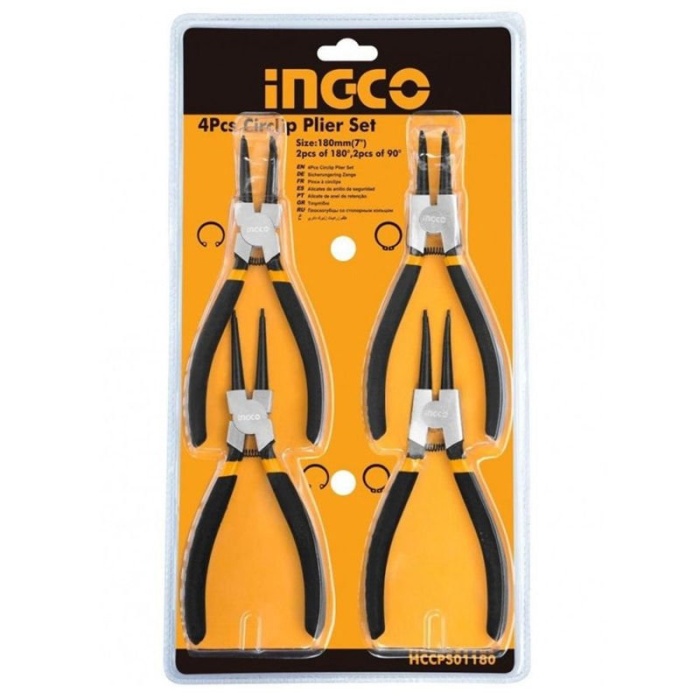 Ingco ING-HCCPS01180 4 adet Sekman Pense seti