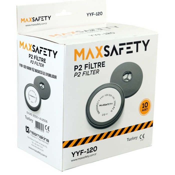 MaxSafety YYF-120 P2 Filtre