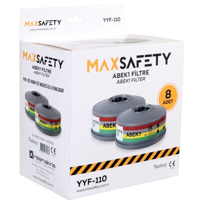 MaxSafety YYF-110 (YYM-100 Maske İçin) Abek1 Filtre