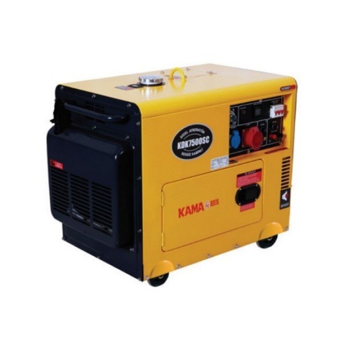 Kama KDK7500SC 6.25 kVA Monofaze Marşlı Dizel Jeneratör