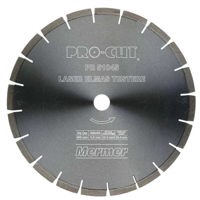 ProCut 51047 450LM 450mm Lazer Mermer Serisi Elmas Testere