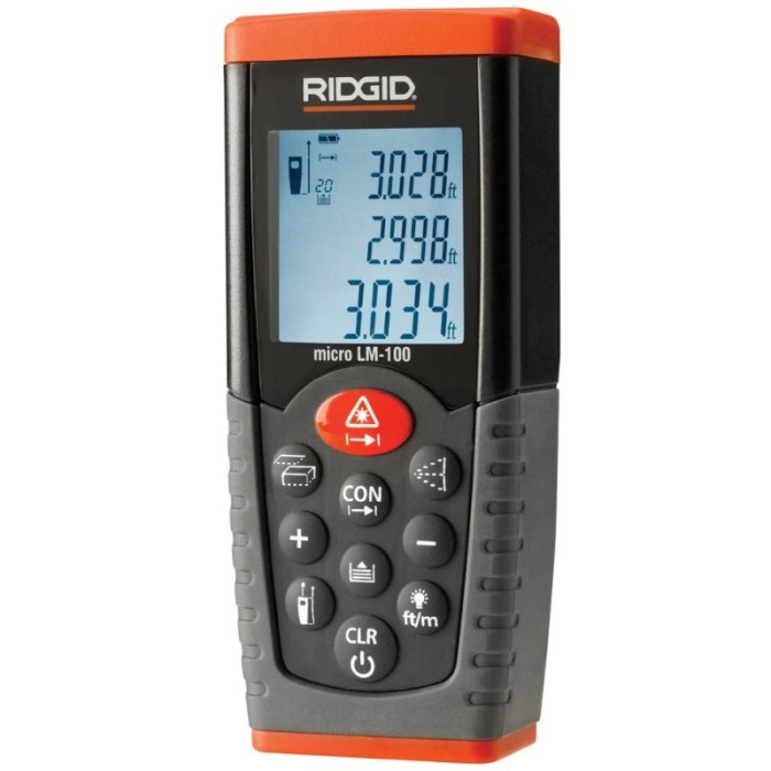 Ridgid 36158 Micro LM-100 50 Metre Lazer Metre