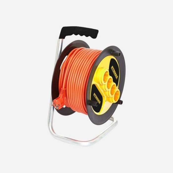 Rtrmax REM31520 Seyyar Makaralı Uzatma Kablosu 20 Metre 3*1,5 mm