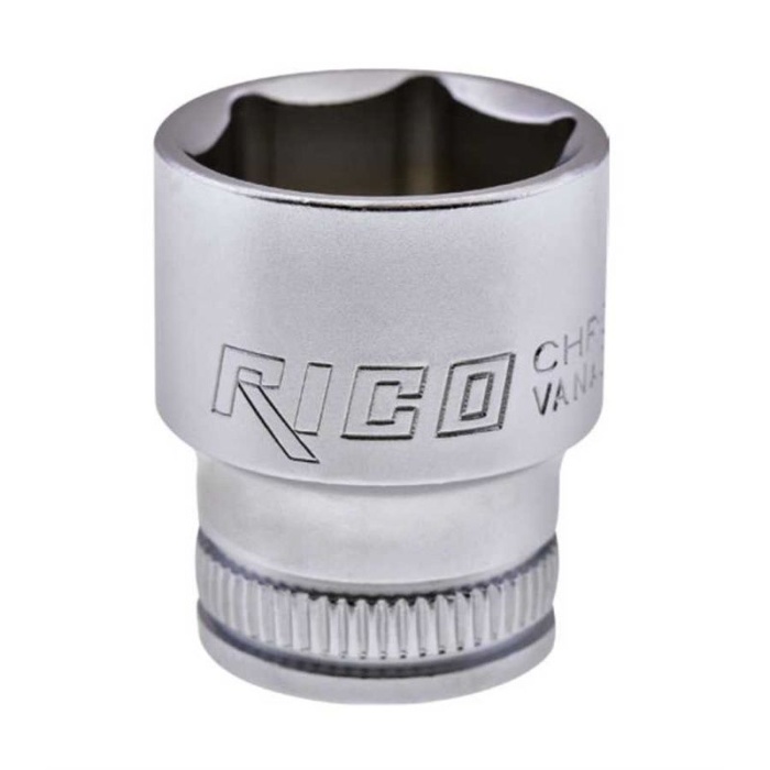 Rico 007-RC8010P 1/2 10mm KLipsli 6 Köşe Lokma