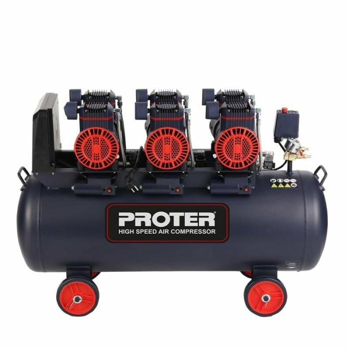 Proter PR 106 HZ 100 Lt 6 Hp Yüksek Hızlı Yağsız Hava Kompresörü