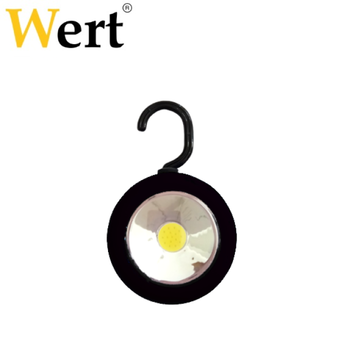 Wert 2614 Pilli Çalışma Lambası, 3W COB LED