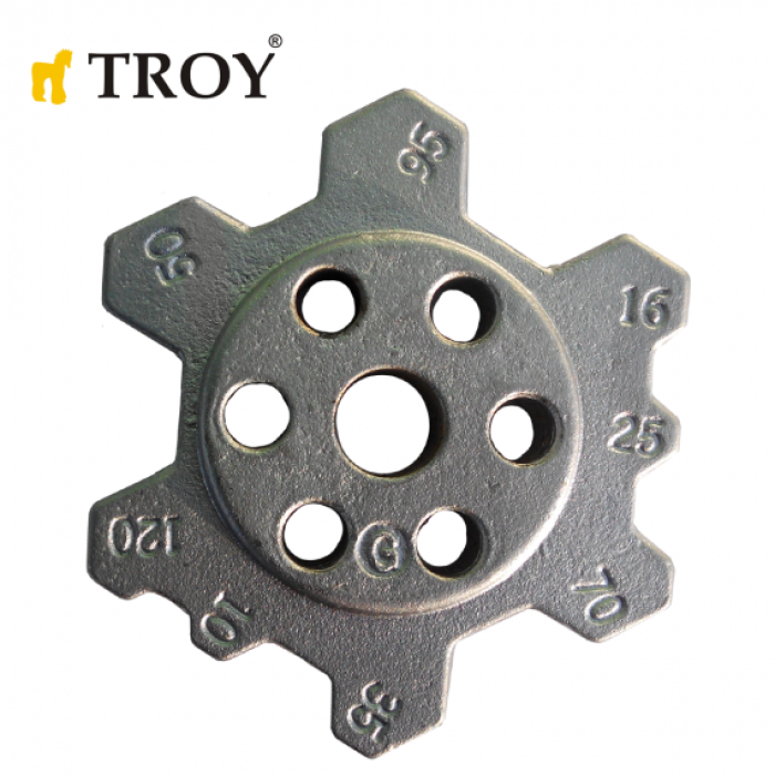 Troy 24010-R Yedek Sıkıştırıcı Çene