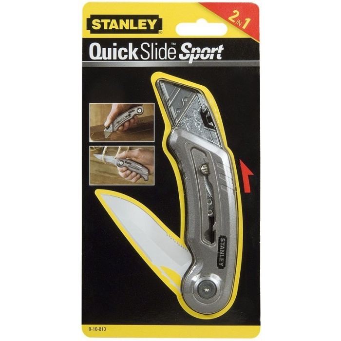 Stanley 0-10-813 Quickslide Sportif Outdoor Hobi Maket Bıçağı 75 mm