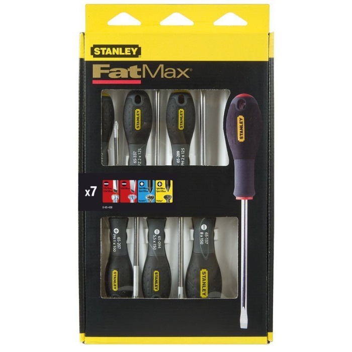 Stanley 0-65-438 FATMAX® 7 Parça Tornavida Takımı