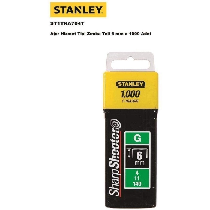 Stanley 1-TRA704T Zımba Teli Ağır İş 6Mm X 1000