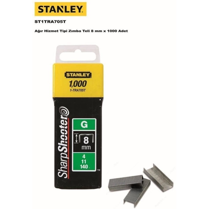 Stanley 1-TRA705T Zımba Teli Ağır İş 8Mm X 1000