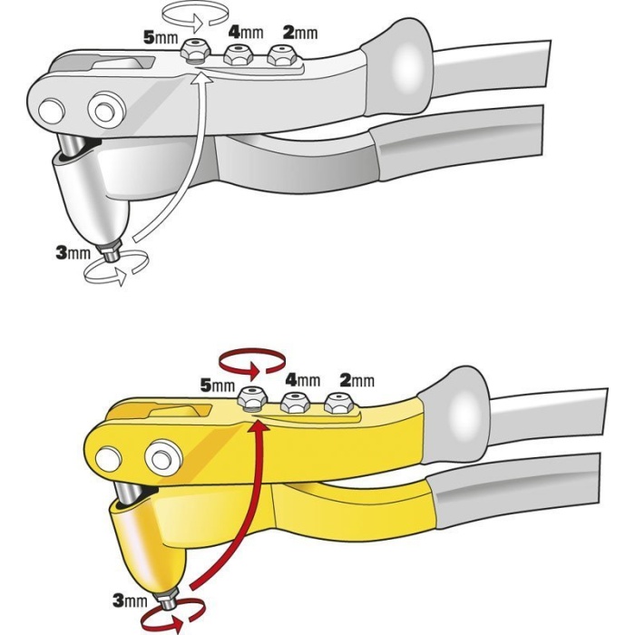 Stanley 6-MR100 Perçin Tabancası