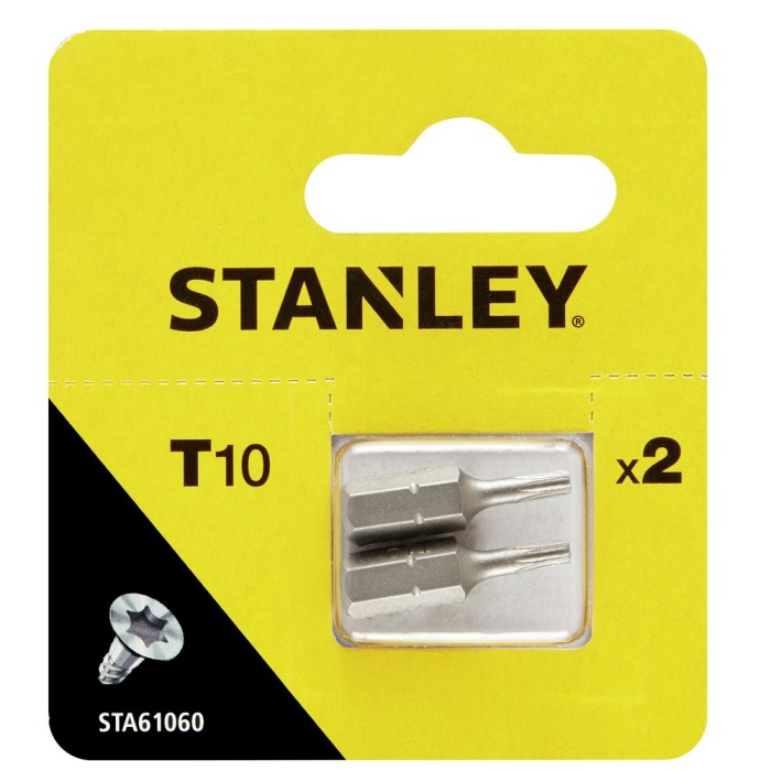 Stanley STA61060 Tornavida Ucu T10 X 25Mm X2