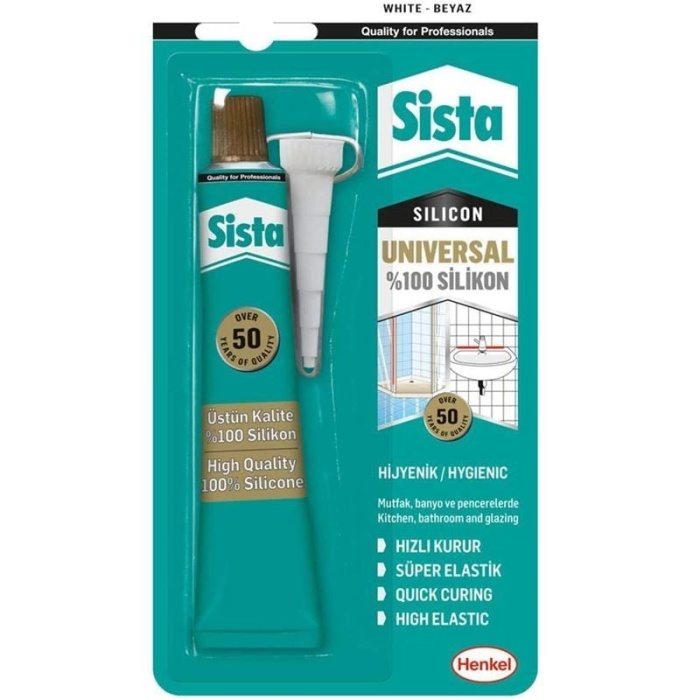 Sista 1548575 Universal Silikon Beyaz 50 gr