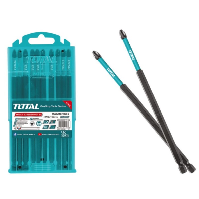 Total TACIM16PH263 150mm Ph2 Darbeli Bits Uç