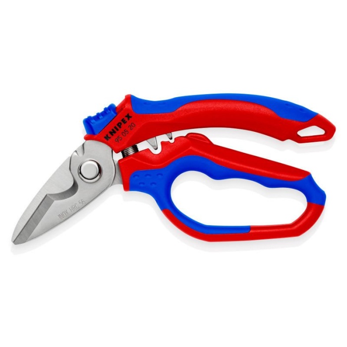 Knipex 95 05 20SB Açılı Elektrikçi Makası