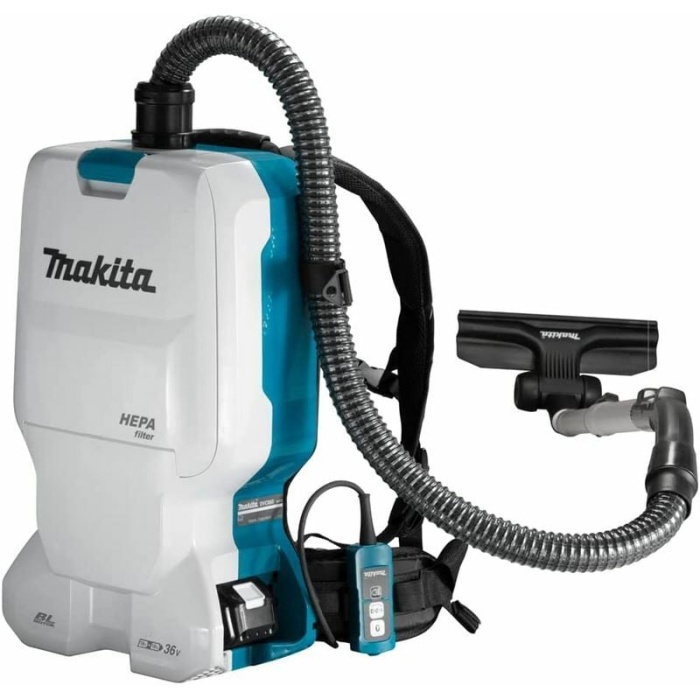 Makita DVC660Z Sırt Tipi Akülü Şarjlı ElektriKLi Süpürge (Akü ve Şarj Cihazı Hariç)